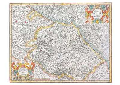 Märke av ancona, av Giovanni Antonio Magini